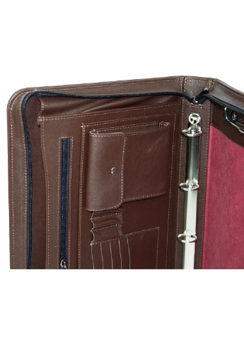 Чоловіча шкіряна ділова папка 39х26,5х5,5 см Portfolio (233420998)