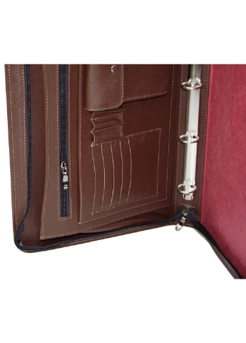 Чоловіча шкіряна ділова папка 39х26,5х5,5 см Portfolio (233420998)