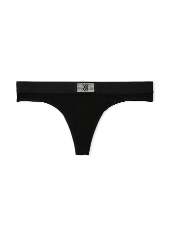Чорний демісезонний комплект (бюстгальтер, трусики) Victoria's Secret