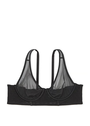 Чорний демісезонний комплект (бюстгальтер, трусики) Victoria's Secret