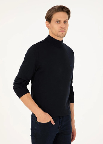 Темно-синій демісезонний джемпер джемпер Pierre Cardin