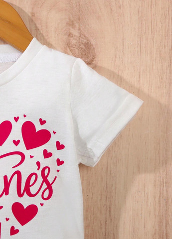 Белая летняя футболка SHEIN