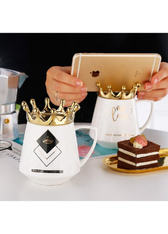 Кружка з кришкою My love 6819 350 мл Power (254454599)