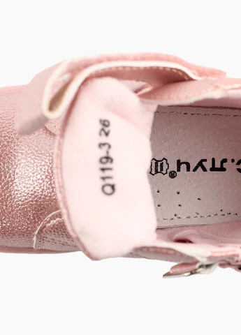 Розовые осенние ботинки No Brand