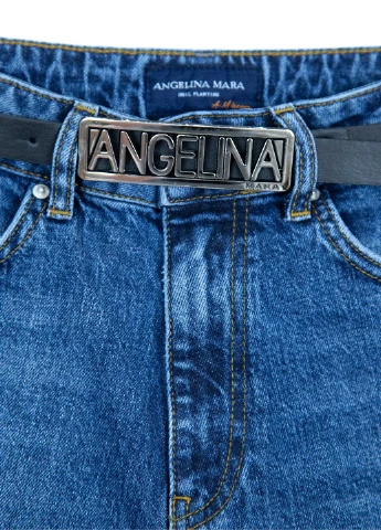 Джинси жіночі МОМ сині MOM Angelina Mara - (251718580)