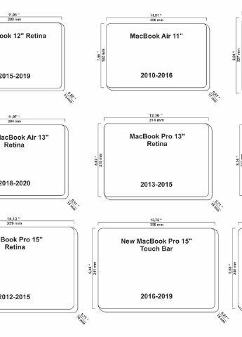 Кожаный чехол для MacBook Дизайн №43 Berty (253862151)