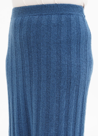 Светло-синяя кэжуал однотонная юбка Monki