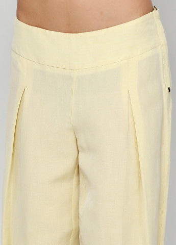 Желтые кэжуал летние зауженные брюки Oblique