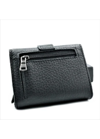 Чоловічий шкіряний гаманець-візитниця 10х7,5х3 см H.T.Leather (254595296)