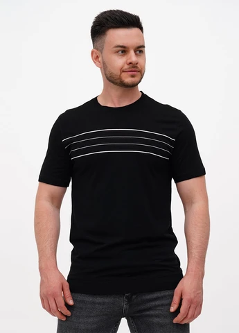 Чорна футболка Trend Collection