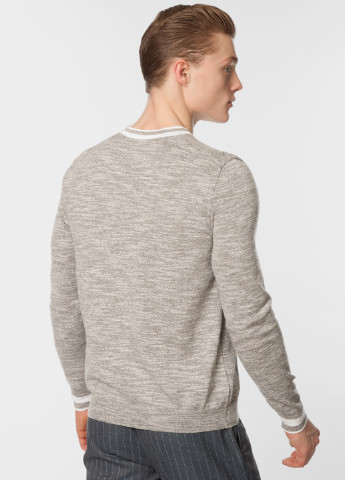 Сірий зимовий пуловер чоловічий Arber V-neck N-AVT-67