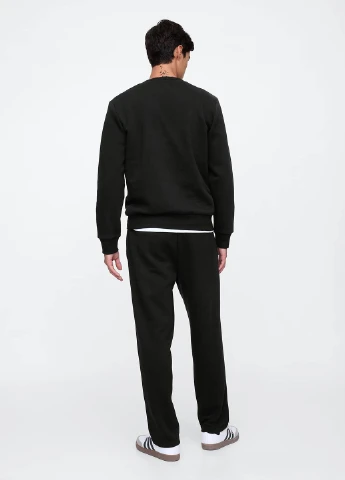 Черные спортивные зимние зауженные брюки Gap