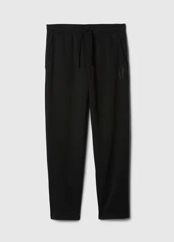 Черные спортивные зимние зауженные брюки Gap