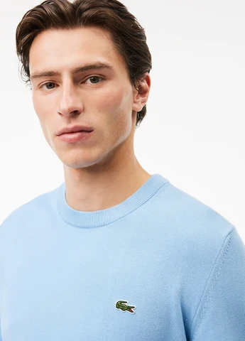 Блакитний демісезонний джемпер джемпер Lacoste
