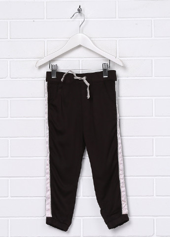 Темно-коричневые кэжуал демисезонные джоггеры брюки H&M