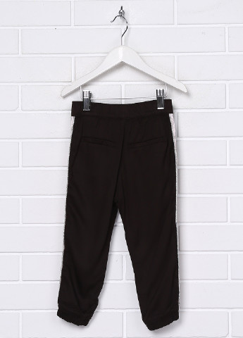 Темно-коричневые кэжуал демисезонные джоггеры брюки H&M