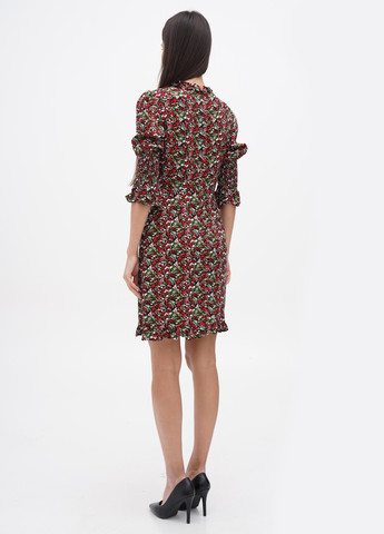 Комбинированное кэжуал платье Trendyol с цветочным принтом