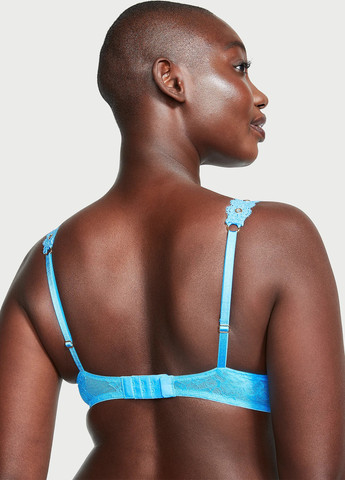 Голубой демисезонный комплект (бюстгальтер, трусики) Victoria's Secret