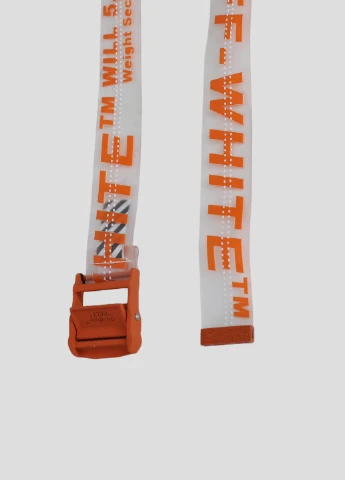 Светло-серый текстильный ремень Off-White (228291388)