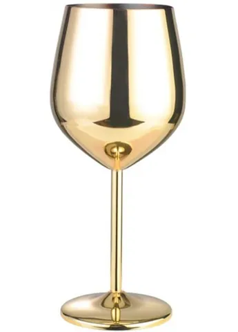 Стальной бокал для вина, коктейлей 500 мл, золотой More (253827789)