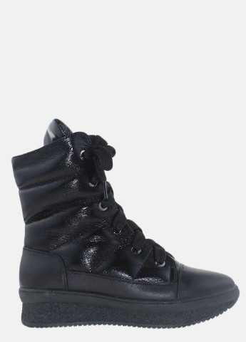 Зимние ботинки r1676 черный Prellesta