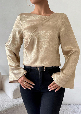 Золота блуза SHEIN