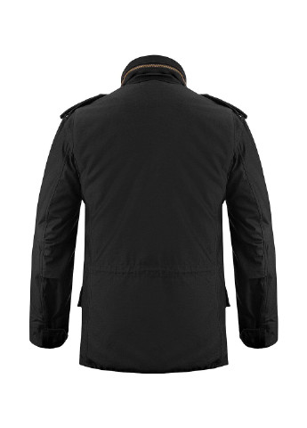 Чорна демісезонна куртка Shvigel