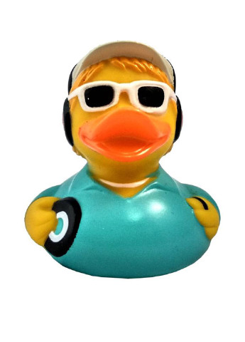 Іграшка для купання Качка DJ, 8,5x8,5x7,5 см Funny Ducks (250618791)