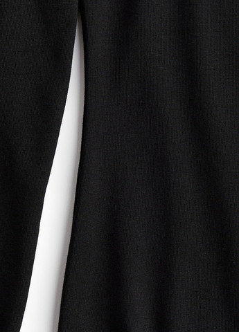 Чорна кежуал сукня для вагітних з відкритими плечима H&M однотонна