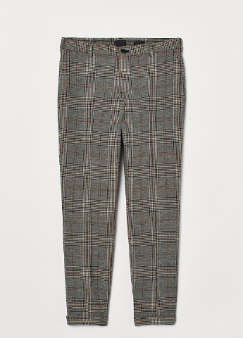 Серо-бежевые демисезонные брюки H&M