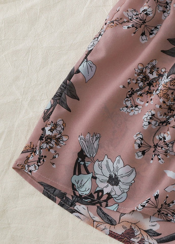 Комбинированный летний комплект (топ, шорты) SHEIN