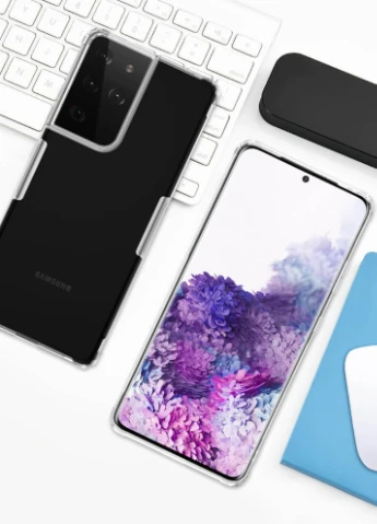 TPU чехол Nature Series для Samsung Galaxy S21 Ultra Бесцветный (прозрачный) (is_00000041763_1) Nillkin (238478862)
