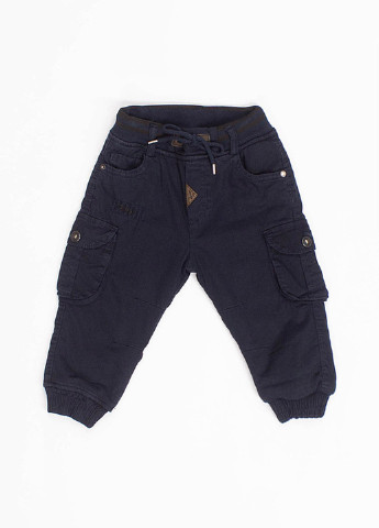Темно-синие зимние карго, джоггеры джинсы Toontoy
