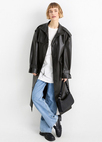 Плащ C&A на пуговицах демисезон (362157949)