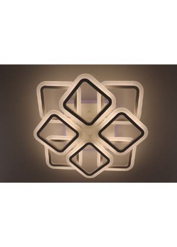 Люстра потолочная LED с пультом A2400/4+4S-RGB-wh Белый 11х50х50 см. Sunnysky (253630117)