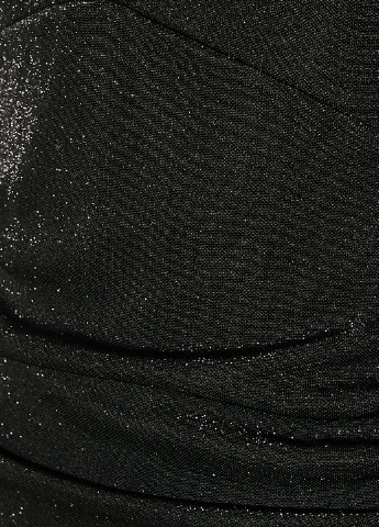 Черное вечернее платье футляр KOTON однотонное