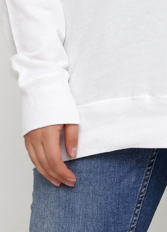 Білий світшот Lat однотонний без декору (361960203)