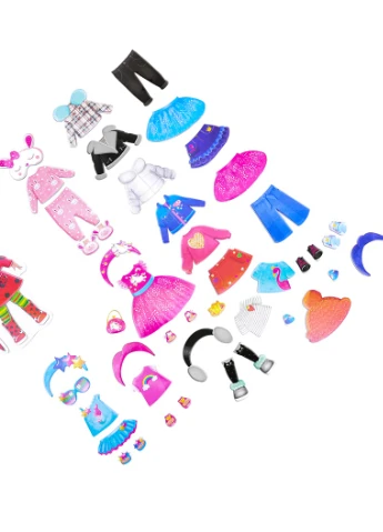 Магнитная одевашка "Trendy girl" VT3702-23 (укр) Vladi toys (255918001)