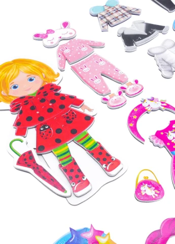 Магнитная одевашка "Trendy girl" VT3702-23 (укр) Vladi toys (255918001)