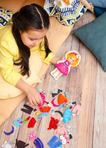 Магнитная одевашка "Trendy girl" VT3702-23 (укр) Vladi toys (255918001)