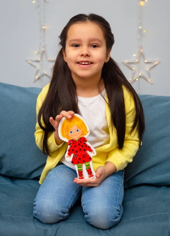 Магнитная одевашка "Trendy girl" VT3702-23 (укр) Vladi toys (255918001)