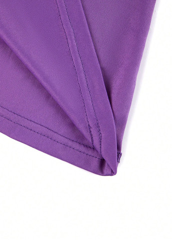 Фиолетовое вечернее платье годе SHEIN однотонное