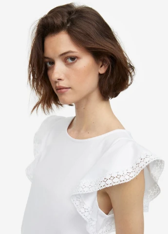Біла блуза H&M