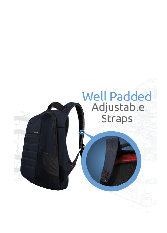 Рюкзак для ноутбука Blue Promate zest (131050902)