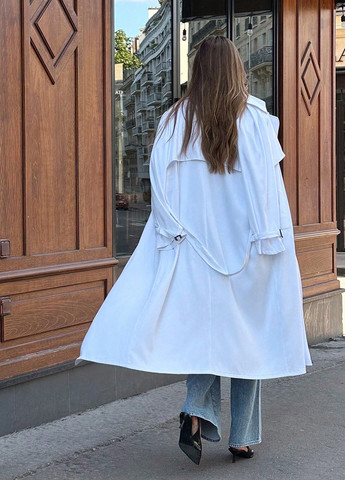 Плащ SHEIN тренчкот на пуговицах демисезон (325399838)