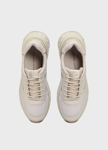 Бежевые всесезонные кроссовки Calvin Klein Jeans