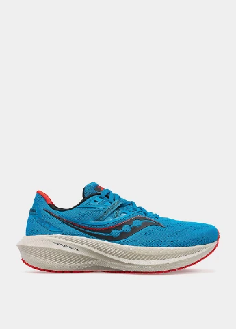 Голубые всесезонные кроссовки Saucony TRIUMPH 20