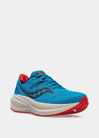 Голубые всесезонные кроссовки Saucony TRIUMPH 20