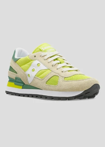 Лимонные кроссовки Shadow Original Saucony жёлтые всесезоны (255171947)