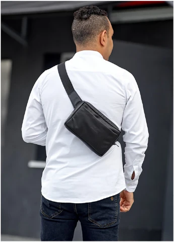 Мужская сумка бананка 24х16х6 см Sambag (250096922)